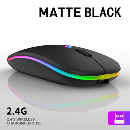 Souris sans fil 2.4G pour ordinateur Portable et de bureau