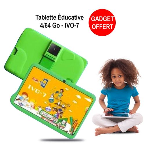 BEBE TAB Tablette Éducative IVO-7 - 7 - 4 GB/64GB Rom - Android