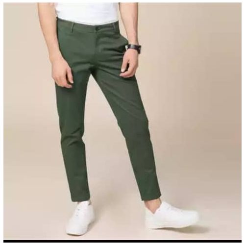 Fashion Pantalon Chino Nouveau Style Vert - Prix pas cher