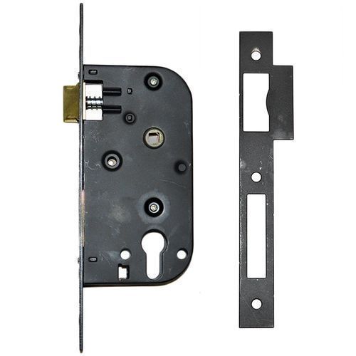 Generic Ensemble Poignée De Porte + Serrure Encastrable De Serrure Avec 5 Clés - image 6