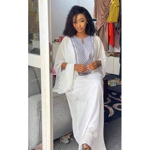 Robe de soirée longue blanche pas cher clearance