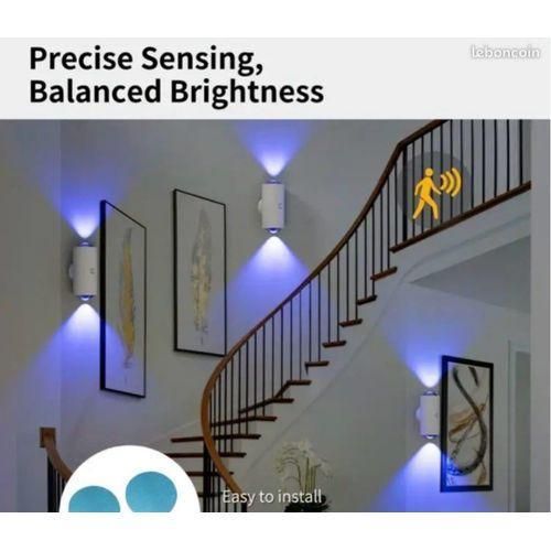 Generic  Lot de  2 Ampoule LED Murale Multicolore