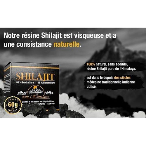 product_image_name-SHILAJIT-Pure résine 60G  riche En Acide Fulvique, Acide Humique-2