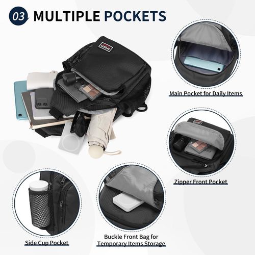 product_image_name-Fashion-Sac bandoulière noir pour hommes avec sac de poitrine réglable pour le sport et le voyage-3