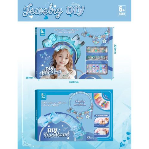 Generic Kit de création de bijoux et d'accessoires de mode pour enfants