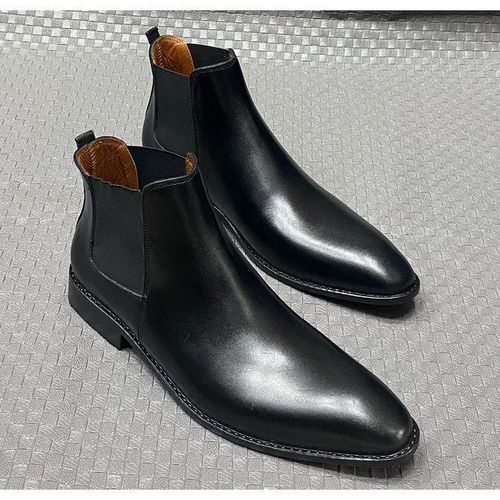 product_image_name-Gn-soulier montante En Cuir -Homme -1