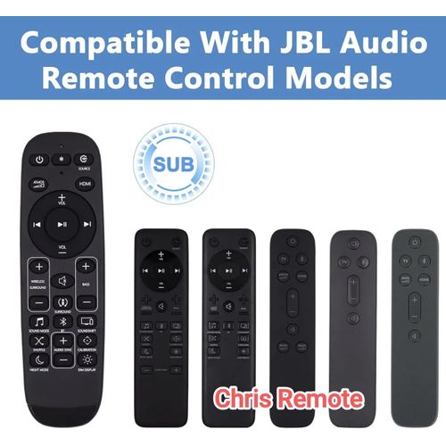 Generic Télécommande JBL  barre de son Universelle (Soundbar) - image 2