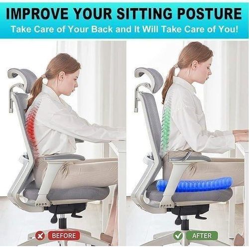 product_image_name-Generic-Super Coussin Rafraîchissant En Gel De Silicone En Forme De Nid D'abeille-3