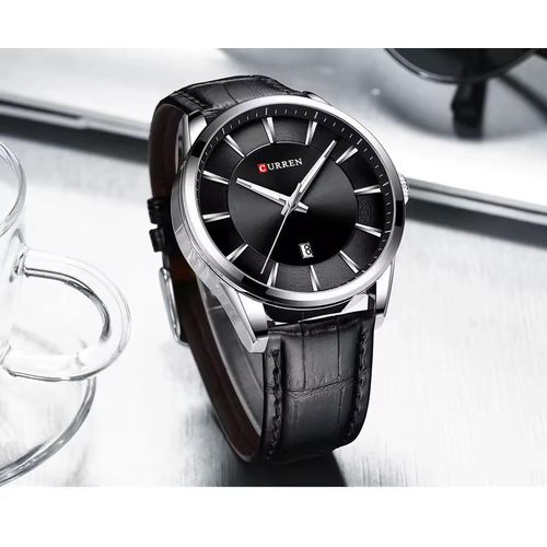 product_image_name-Curren-Montre bracelet en cuir pour homme -1