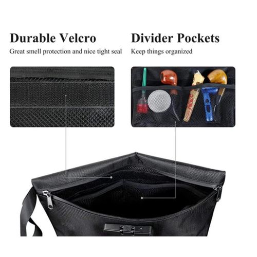 product_image_name-Generic-Sac De Rangement Anti-odeurs Pour Déodorant Avec Mot De Passe, Sac De Rangement Extérieur Anti-odeurs, Sac à Documents, Sac à Déodorant-3