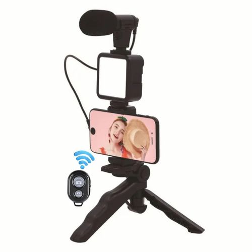 Lammcou Kit Vlog Hero10, Mini trépied Actioncam avec Perche d'extension et  Cage Vlog, trépied Selfie et Cage de Protection et Su260 - Cdiscount  Appareil Photo