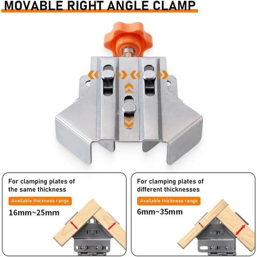 Generic Pince d'angle multifonctionnelle en acier inoxydable à 90 degrés - image 6