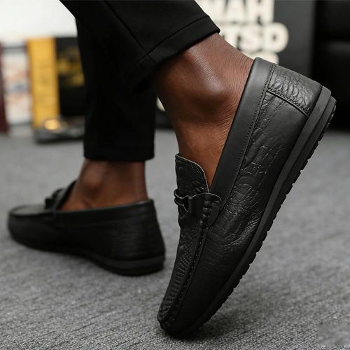 product_image_name-VEOUNDK-Chaussures Décontractées à Enfiler Pour Hommes - Noir-3