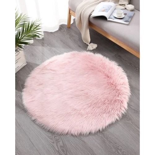 Generic Tapis Fourrure ( 170x60cm ) Rose Décoration à prix pas