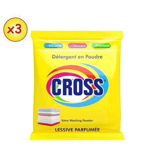 Cross Lot de 3 Lessive - 400G