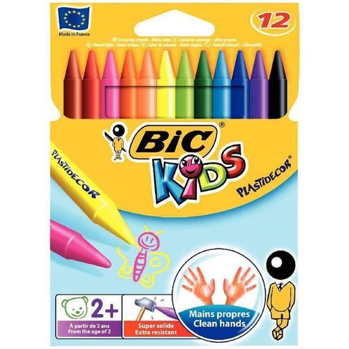 Bic Crayon De Couleur Plastique Decor Paquet De 12 Pcs - Prix pas