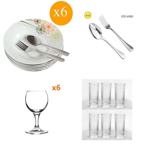 Generic Ensemble Assiettes De Table - Prix pas cher