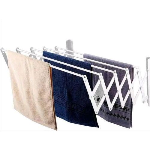 Generic Séchoir à Linge Mural Extensible - Gain de Place - inox - image 2