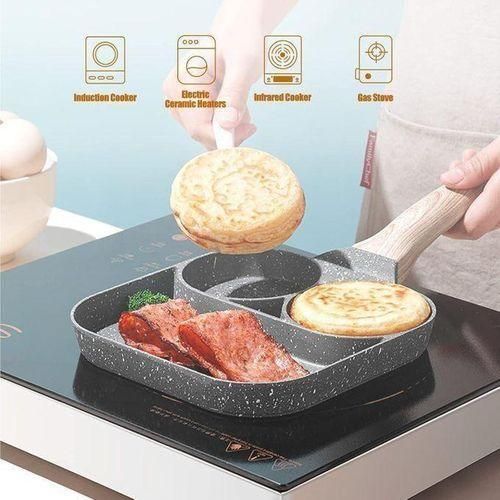 Generic Chic Poêle à omelette à deux trous - image 2