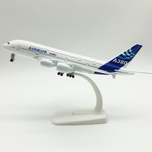 product_image_name-Gm-Maquette Avion A380 20cm Décoration-1