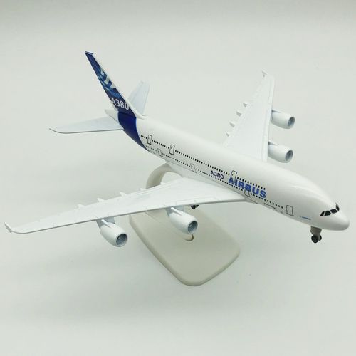 product_image_name-Gm-Maquette Avion A380 20cm Décoration-3