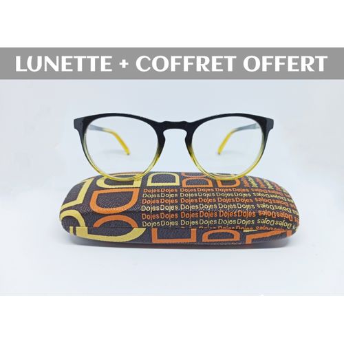 product_image_name-Fashion-Lunette De Soleil Pour Femme - Noir/Doré-1