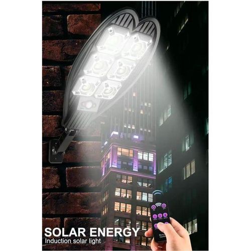 product_image_name-Generic-Lampadaire Solaire LED Télécommandée Avec Détecteur De Mouvement Rapide-4