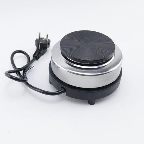 product_image_name-Generic-Mini Réchaud Électrique Portable - Plaque Chauffante Individuelle en Fonte - Corps en Acier Inoxydable - Thermostat Réglable 5 Niveaux - Idéal pour Café, Thé, Cuisine d'Appoint et Petit Espace-2