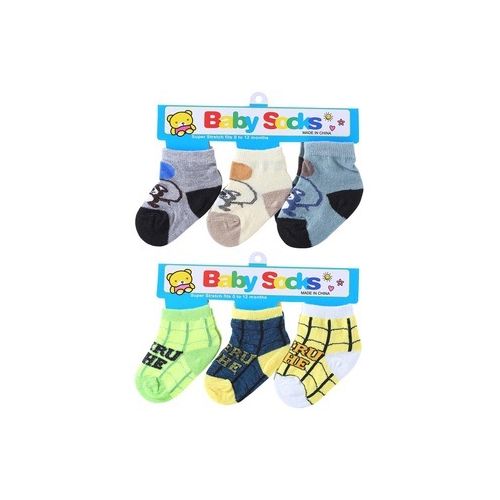 Fashion 12 PAIRES - Chaussettes Bébé - Antidérapant Bébé Fille Et Garçon -  Prix pas cher