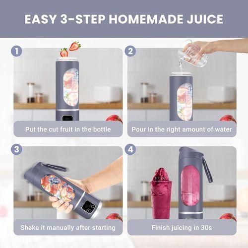 product_image_name-Generic-Centrifugeuse Mini 450 ml, Mixeur Portable, Extracteur de Jus, Fabricant de Smoothies-6