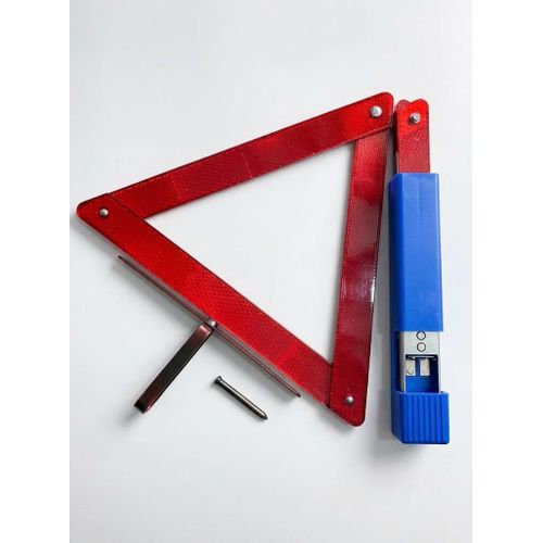 Generic Triangle de signalisation d'urgence pliable avec étui de rangement