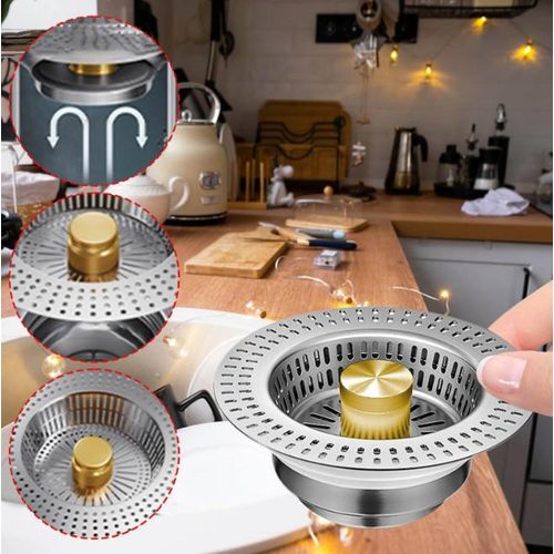 product_image_name-General-Filtre de lavabo en acier inoxydable, panier de vidange pour légumes, adapté aux cuisines, lave-vaisselle, et tuyaux de vidange.-1