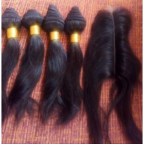  Meche  Naturelle  M che  Naturelle  Lisse Modern Queen 4boules 
