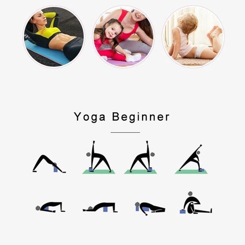 product_image_name-Generic-Outil de pratique de fitness yoga à haute densité - Rose-3