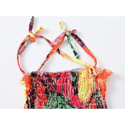 JOMAKE Robe à bretelles pour filles de 1 à 7 ans - image 3