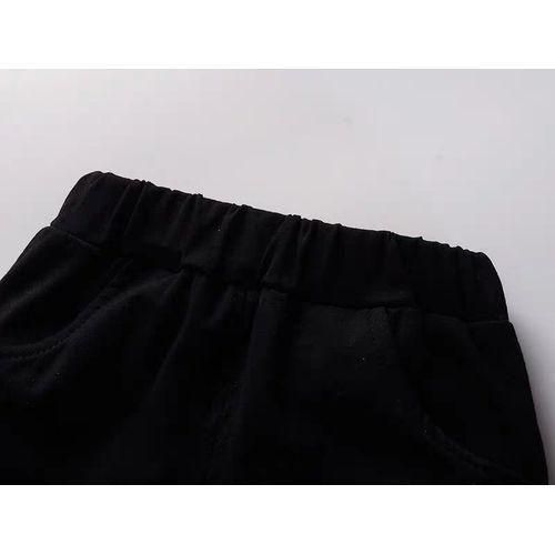 product_image_name-Fashion-Ensemble d'été pour garçons de 0 à 4 ans, haut à manches courtes + pantalon, ensemble 2 pièces - Jaune-3