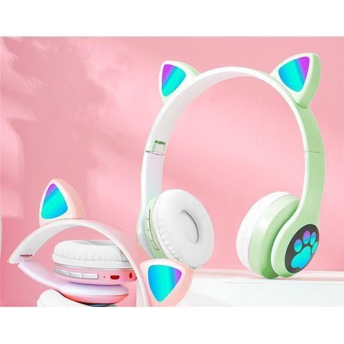 product_image_name-Generic-Casque Enfant - Casque Bluetooth, Casque Lumineux, Casque Oreilles Chat-3
