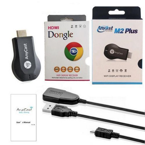 Generic Clé WiFi HDMI Anycast Adaptateur Recepteur - Noir - Prix pas cher