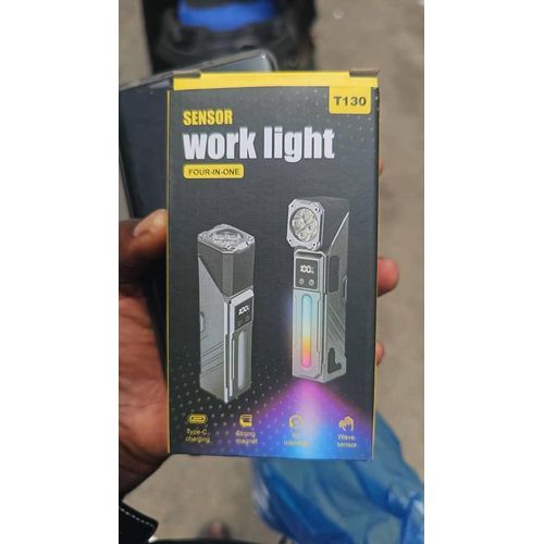 Generic Lampe Torche LED Multifonction Rechargeable – Power Light Pro - image 2