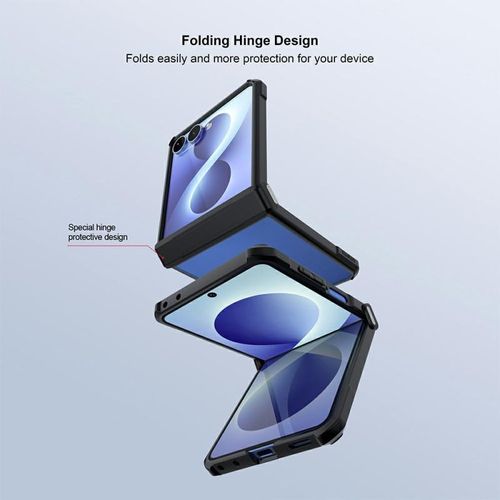 Generic Coque De Protection Xundd Compatible Pour Samsung Galaxy Z Fold 8 - TRANSPARENT - image 3