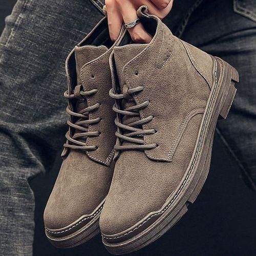 Fashion Chaussures Pour Hommes Bottes Martin a Haut Talon Prix pas cher Jumia CI