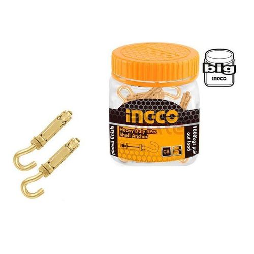 product_image_name-Generic-Ingco CHEVILLE D'ANCRAGE AVEC CROCHET M8x95mm/8pcs SET D HWHA0809531 BN-1