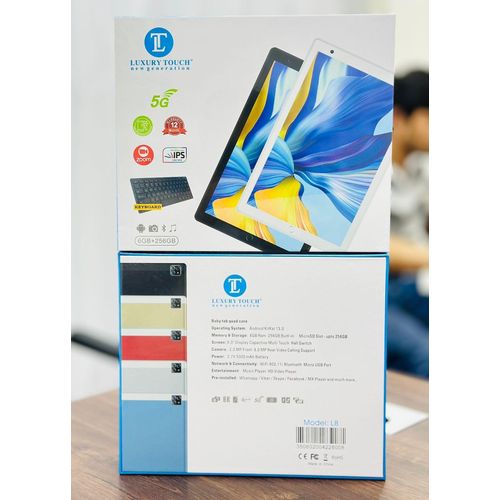 product_image_name-Luxury Touch-Tablette PC Luxury-Touch L8 6GB RAM 256GB réseau 4G, Emprunte Digital livrée avec son Clavier Couleur : gris-1