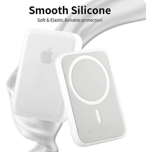 product_image_name-Generic-Chargeur sans fil COMPATIBLE Apple MagSafe 5 000 mAh pour iPhone 12/13/14, 15, 16 PRO MAX, augmente la capacité de la batterie BLANC-2