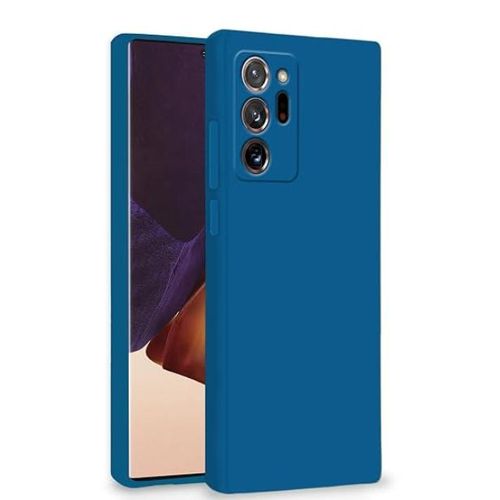 Generic Coque En Silicone Compatible Samsung Galaxy Note 20 Ultra  - BLEU