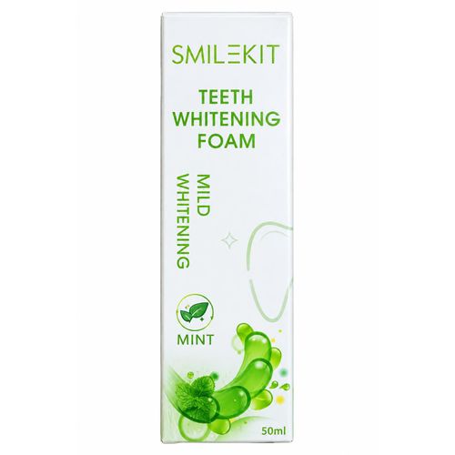 Generic SMILEKIT Teeth Whitening Foam – Mild Whitening – Mint – 50 ml - image 2
