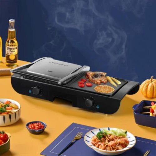 product_image_name-Sonifer-Gril Électrique Multifonction 2 en 1 - 1500W 220V SF-6132-3