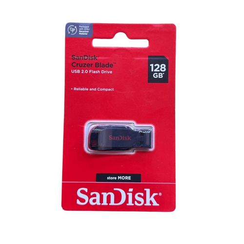 product_image_name-SanDisk-Cle Usb 2.0 Cruzer Blade -128 Go - Noir-1