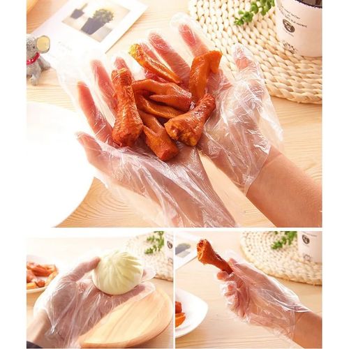 100pcs Gants en plastique Gants de cuisine jetables Gants de - Temu Belgium