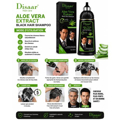 Generic Shampooing Colorant Noir Naturel en 5 Minutes - image 2